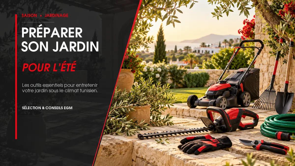 Preparer son Jardin pour l'Ete en Tunisie : les Outils Essentiels