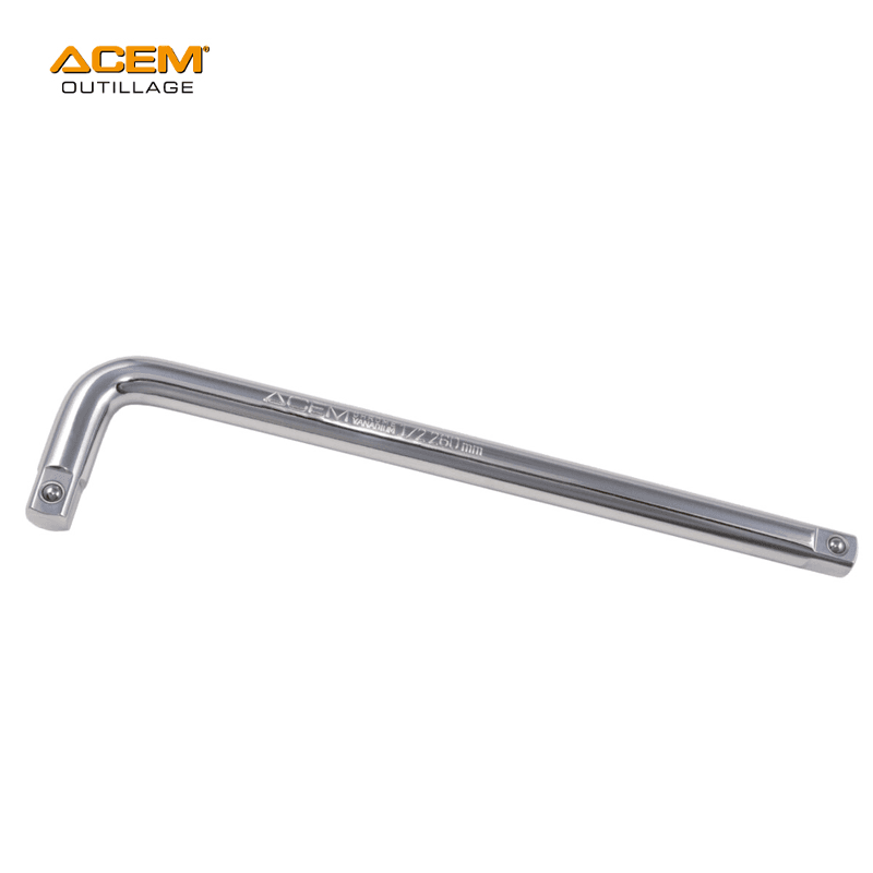 BRAS EN L 1/2" 260 MM ACEM