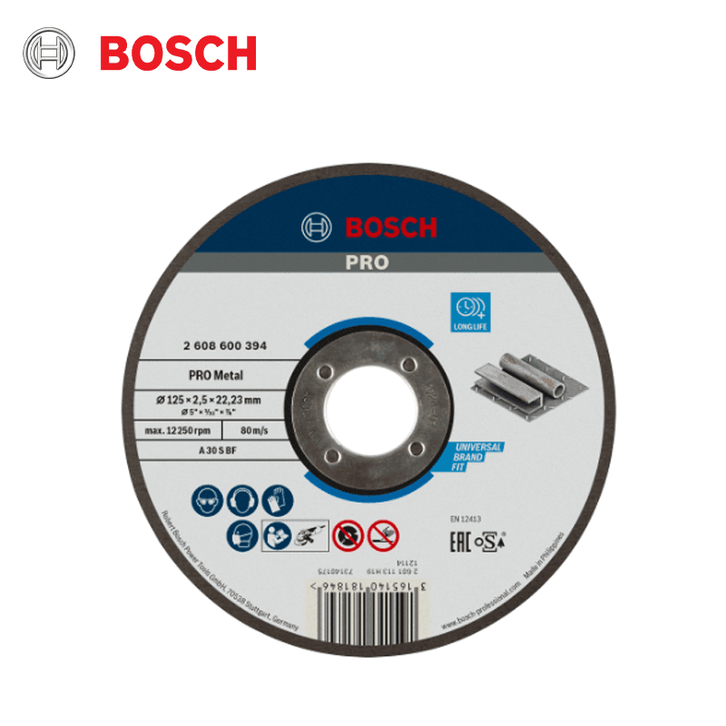 DISQUE A TRONCONNER STANDARD FOR METAL 125X2.5MM BOSCH