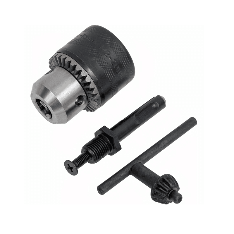 MANDRIN PERCEUSE A CLE +ADAPTATEUR 1.5-13MM FILETE 1/2-20 UNF G.Z