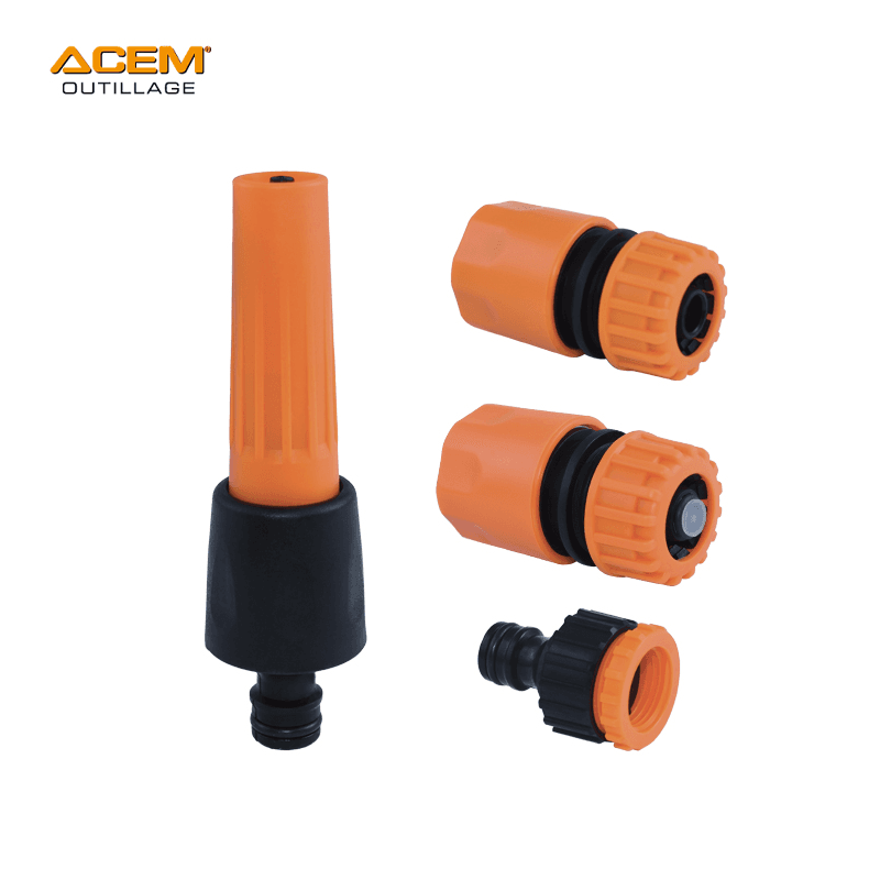 KIT JET D'EAU REGLABLE AVEC 3 RACCORD RAPIDE 1/2-3/4" RJ12 ACEM