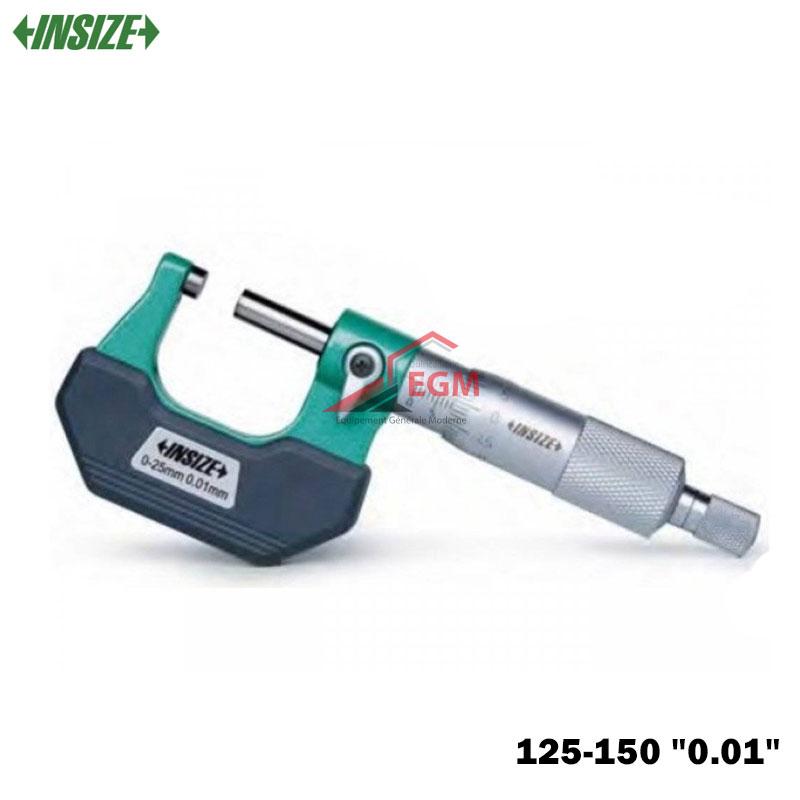 PALMEUR EXTÉRIEUR 125-150 "0.01" INSIZE