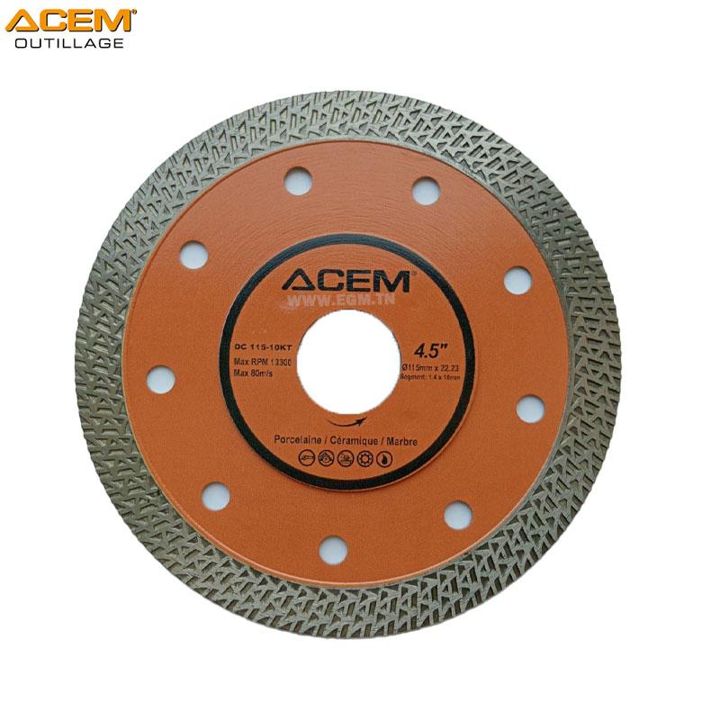 DISQUE DIAM ULTRA FIN D115MMX1.4X10KY K TURPO ACEM