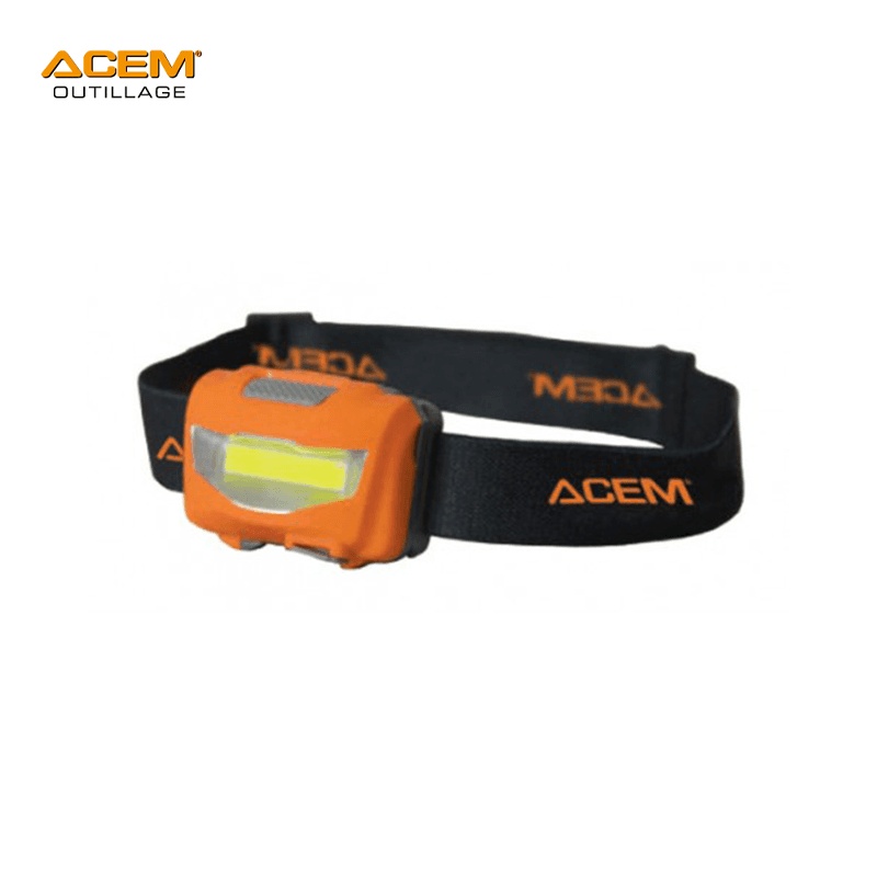 TORCHE A TETE FRONTALE COB TL203 RECHARGEABLE 3W ACEM