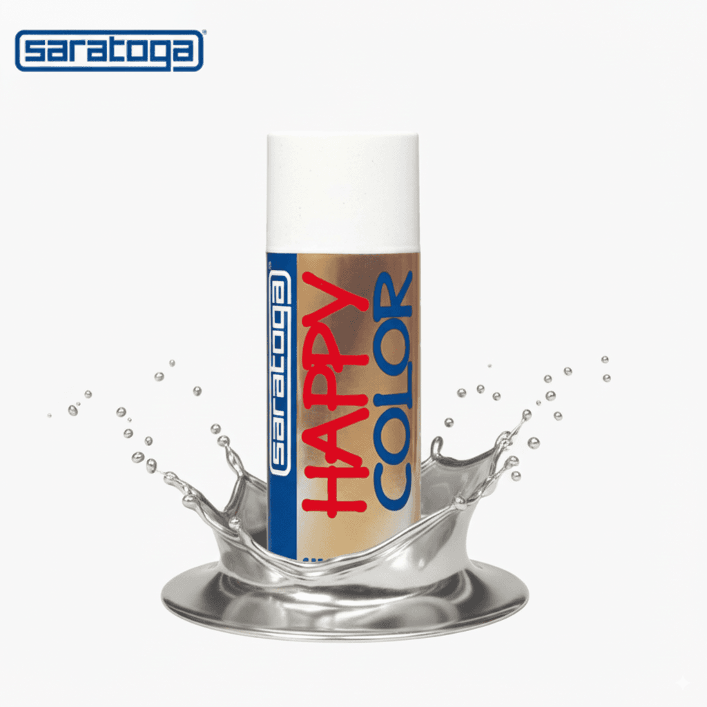 BOUTEILLE PEINTURE CHROME 400 ML 155.002 SARATOGA