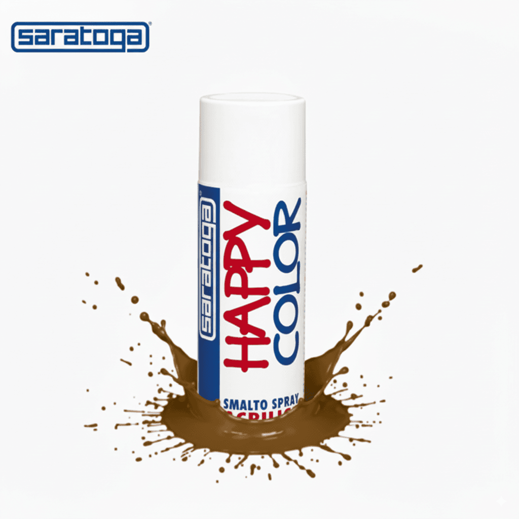 BOUTEILLE PEINTURE MARRON 400 ML 150.035 RAL 8003 SARATOGA