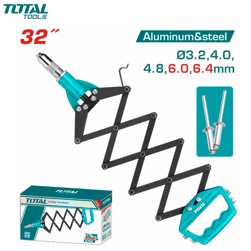 PINCE A RIVET EXTEN INDUSTRIAL 32" 3.2/4.0/4.8/6.0/6.4 TOTAL