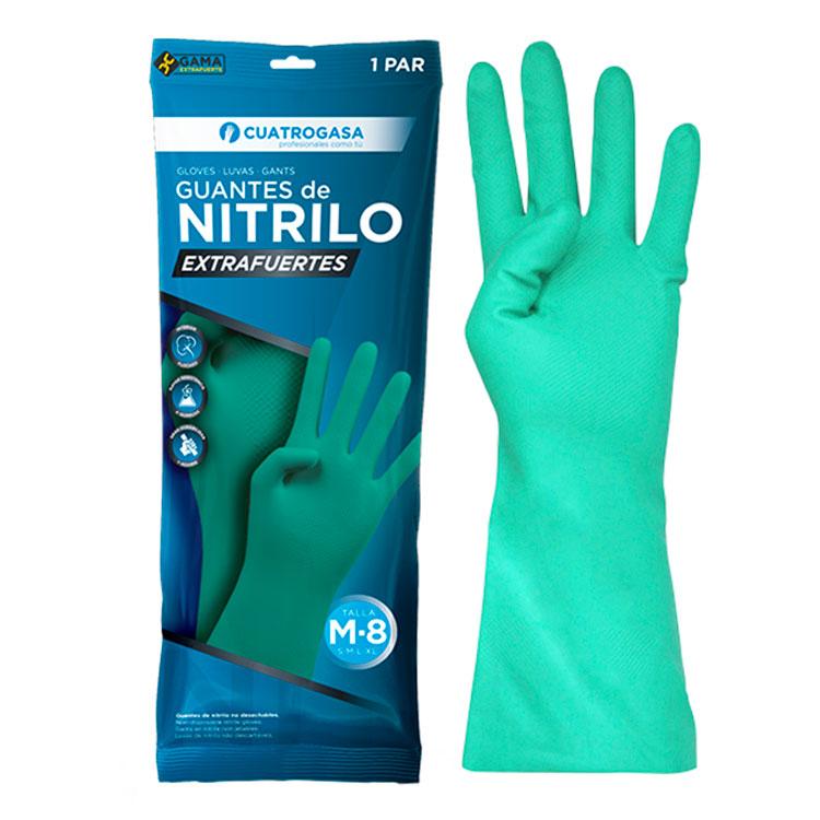 PAIRE GANT VERT INDUSTRIALES NITRILO CUATROGASA