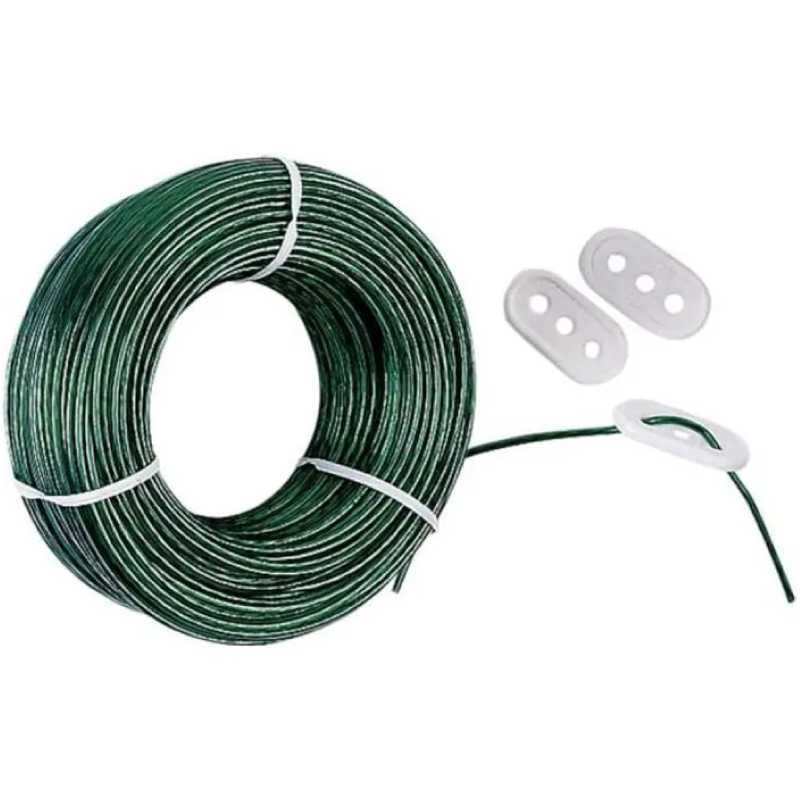 Corde à Linge 5 mm Câble en acier 20 m