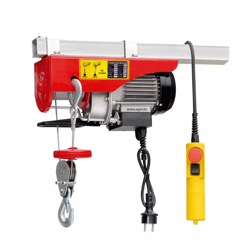 PALAN A CABLE ELECTRIQUE 220V EGM