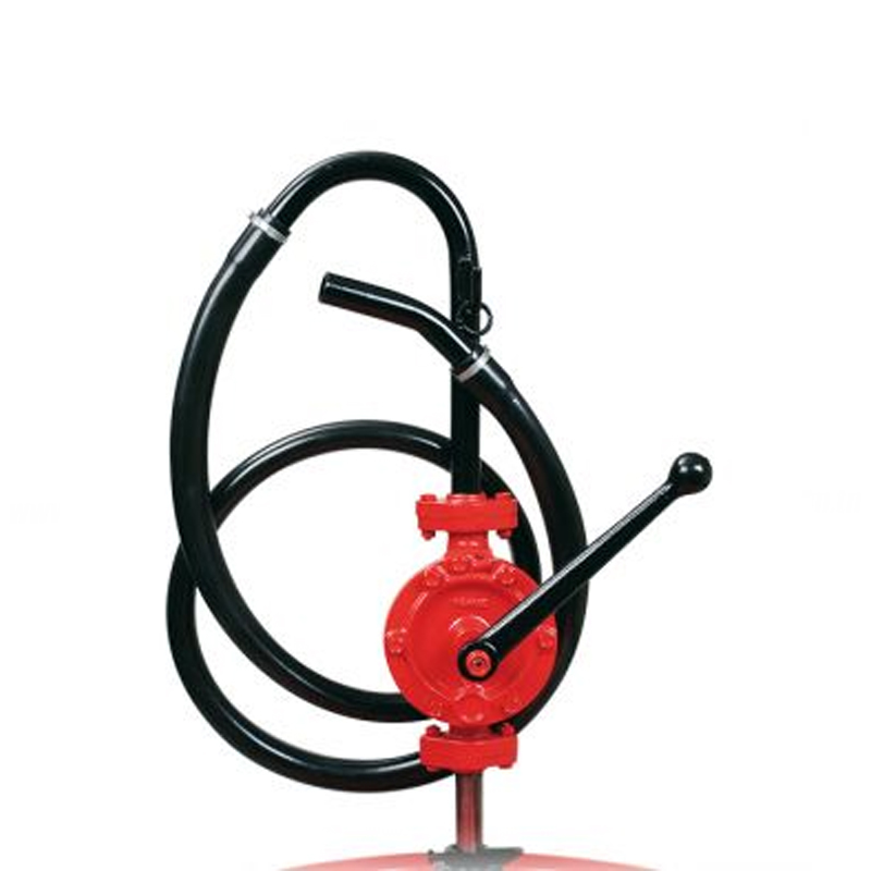 Pompe rotative manuelle de transfert gasoil et huile / Pompe
