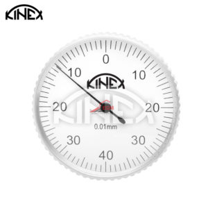 Comparateur à cadran KINEX - vertical (±0,8)/40mm, CSN EN ISO 463, CSN 25 1820