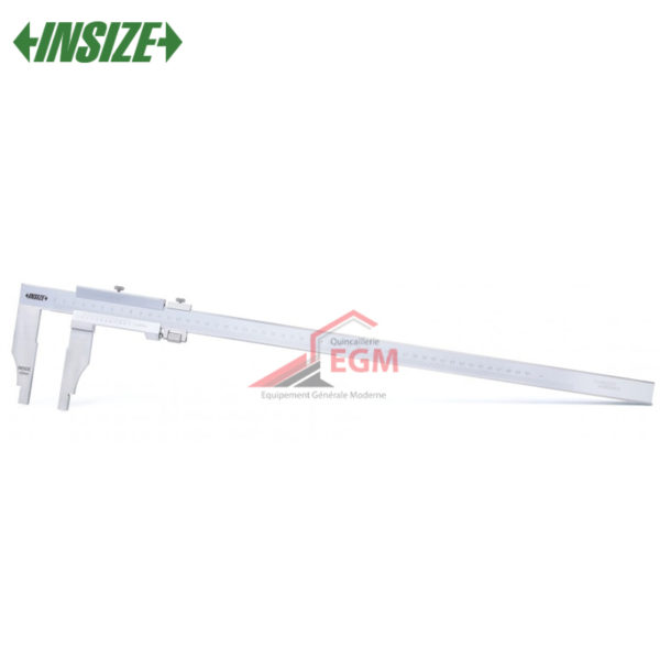 PIED A COULISSE INOXYDABLE 500MM 0.05MM BEC 150MM INSIZE