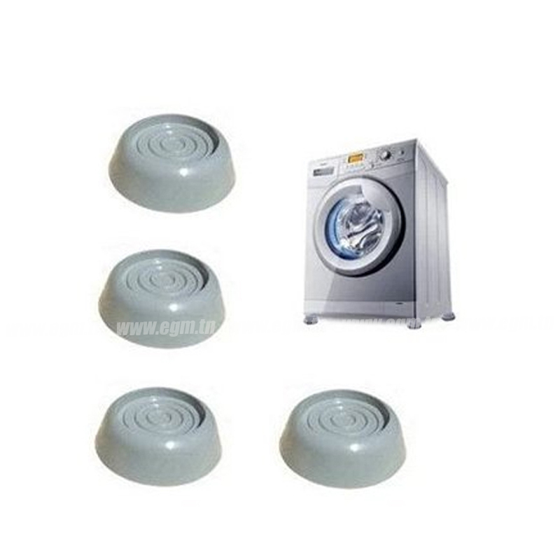 Lot De 4 Patins Carré Anti-vibration MOTTEZ | Bricorama